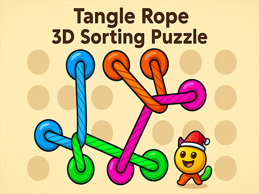 Hazel Tangle Rope 3D: Sorting Puzzle