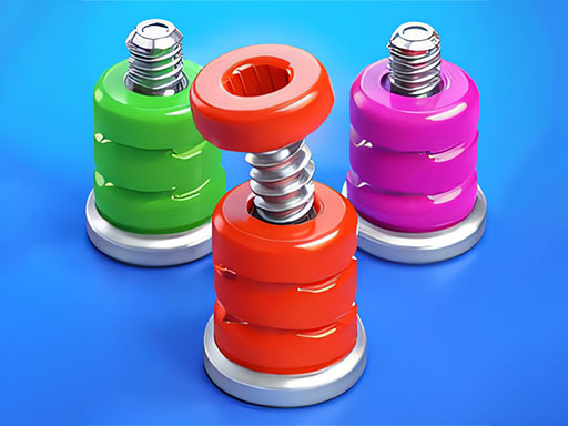 Nuts & Bolts Sort: Color Puzzle