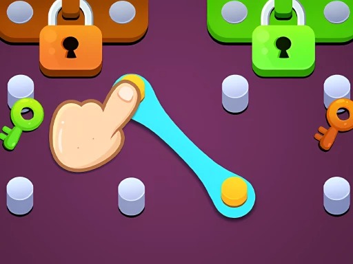 Move the rubber bands: Logic puzzle